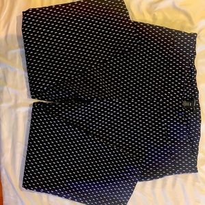 Stretchy pull on pants Sz 20W navy Blue